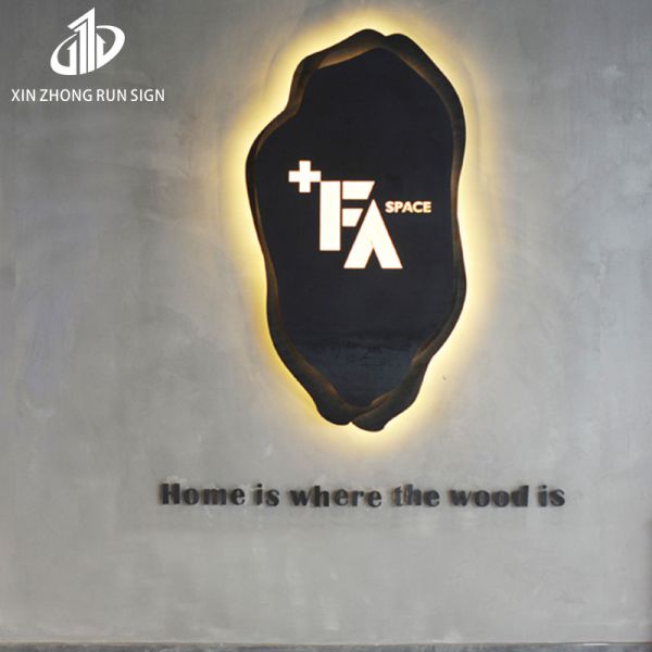 Wholesale Restaurant Outdoor Signs Stainless Steel Led Hollow Out Light Box