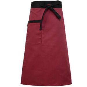 Custom Chef Waist Aprons Half Length For Hotel Bakery Restaurant