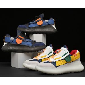 China Breathable Flyknit Frabic Big Clunky Shoes soft lining prevent degumming on sale