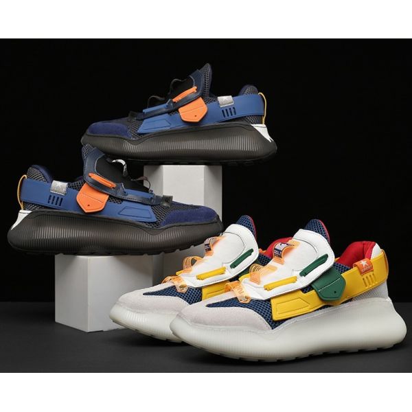 Buy Breathable Flyknit Frabic Big Clunky Shoes soft lining prevent degumming at wholesale prices