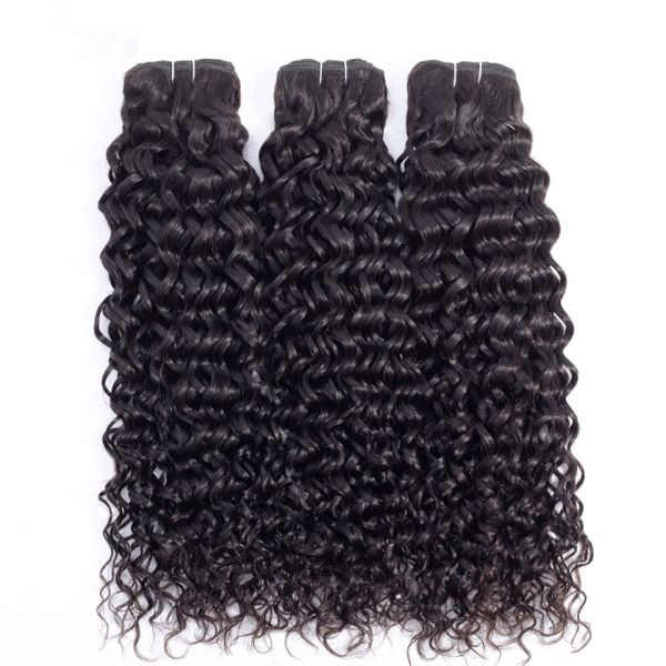 Buy Natural Indian Water Wave 100 Unprocessed Virgin Hair Extensions at wholesale prices