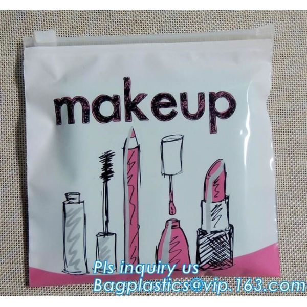 Buy slider zipper packing storage clothing pvc bikini bag, Promotional popular plastic reusable slider zipper bags, zip, at wholesale prices