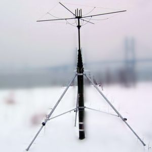 10M 30ft Guyed Tower WiFi Aluminium Telescopic Mast