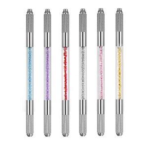 Microblading Tattoo Pen and Microblading Crystal Pen with 14.2X0.7X0.7 cm Size 0
