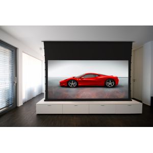 Quality Motorized Tab Tensioned Projector Screen 100&quot; / Home Cinema Screen for sale