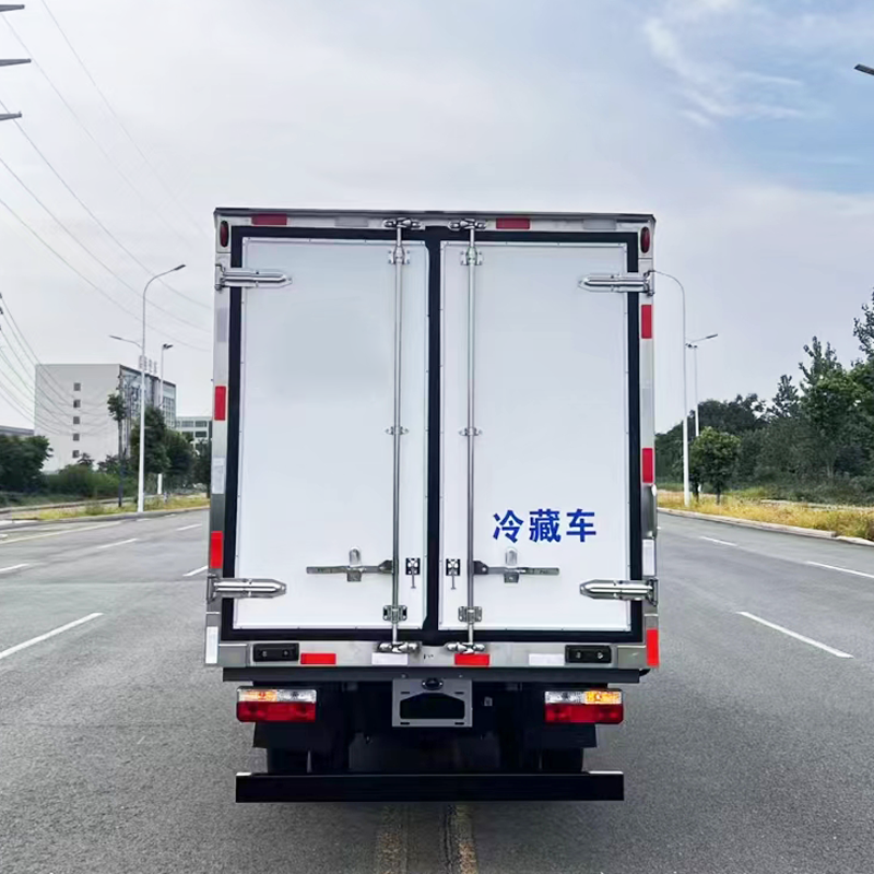 The Latest Natural Gas TUYI Light Van Refrigerator Truck Refrigerated Truck Cold Storage Car
