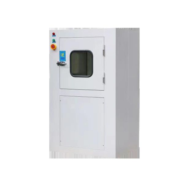 Buy MRJH Single Story Manual Control Interlock Door Exterior Lank Finish Cold Rolled Sheet Interior Ss. Air shower Pass Box at wholesale prices
