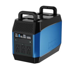 LiFePO4 1000 Watt Solar Powered Generator Ultraportable Multipurpose