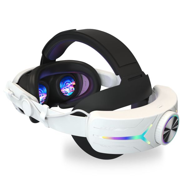New for Meta Quest 3 With RGB Headset and VR Headset With 8000mAh for Meta Quest