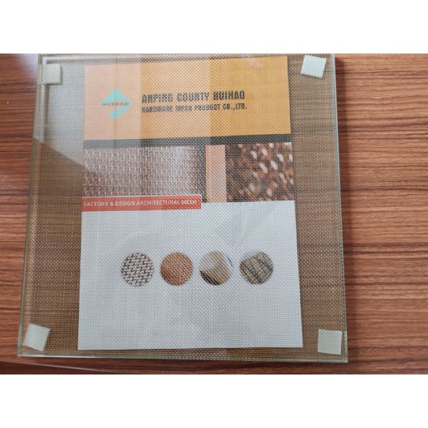 Buy Enclosure Wired Security Laminated Glass Stainless Steel Wire Mesh at wholesale prices