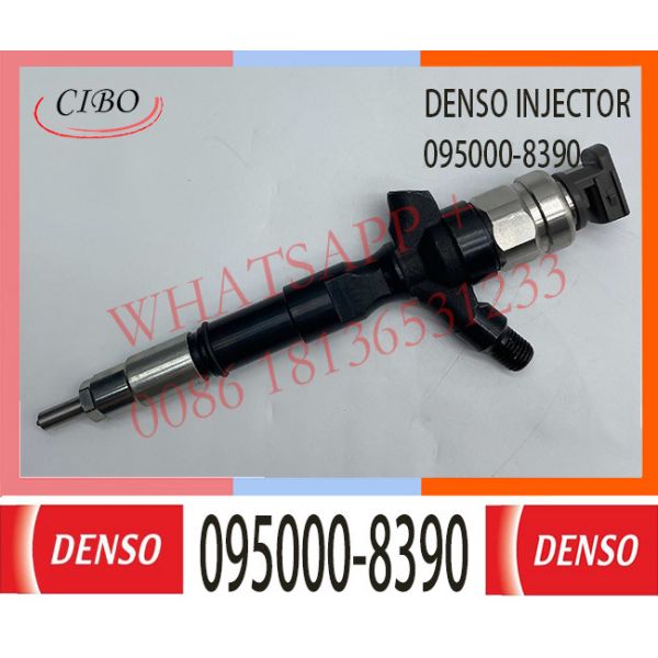 095000-8390 Genuine Common Rail Diesel Fuel Injector 23670-30280 For Toyota Hilux 3.0 D4D 1KD-FTV