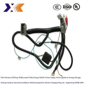 Customized Gender Wiring Harness for Electric Vehicle Charging Plug Multiply