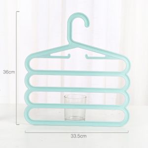 Pants Household Drying Wardrobe Racks Coloured Plastic Coat Hangers