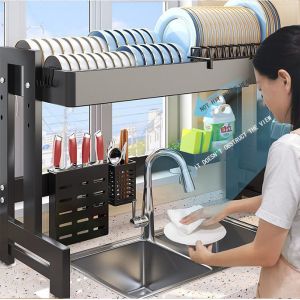 OEM/ODM Solutions | Distributor Partnerships | Kitchen Sink Drainer Four Columns And H Shaped Main Frame Stability And Maximum Load Capacity 60kg