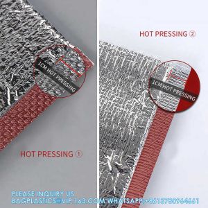 Takeout Thermal Delivery Bag Insulated Foil Bubble Box Liners, Medical Cool