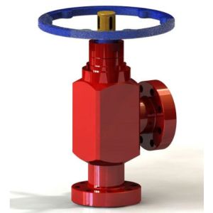 Oil Drilling Adjustable Needle Choke Valve For X-Mas Tree
