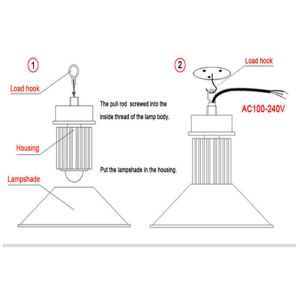 IP65 300W LED High Bay Light ,27000±200LM Super Bright Commercial Lighting