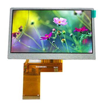 China 4.3 TFT LCD screen with high luminance, 480*3(RGB)*272 resolution, RGB/MPU/SPI interface on sale China 4.3 TFT LCD screen with high luminance, 480*3(RGB)*272 resolution, RGB/MPU/SPI interface on sale