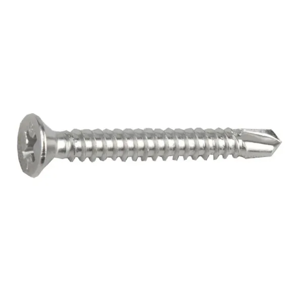 Free Sample Worldwide Stainless Steel 304/316/410 Phillips Countersunk Flat Head Self Drilling Concrete Screw DIN7504p