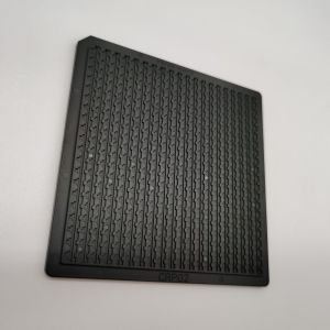 PC Waffle Pack Chip Trays For Optoelectronics Industry Loaded