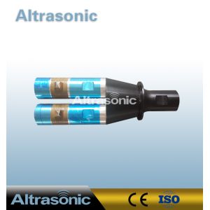 Standard Type 15 khz Ultrasonic Double Horn Transducer For High Power Applicatio