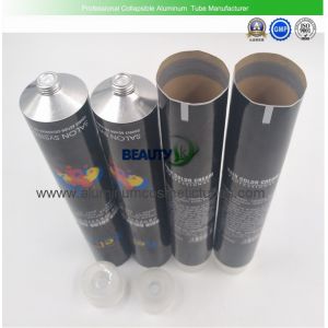 60ml / 80ml Volume Aluminum Cosmetic Tubes 175mm Length For Shampoo Hair Color