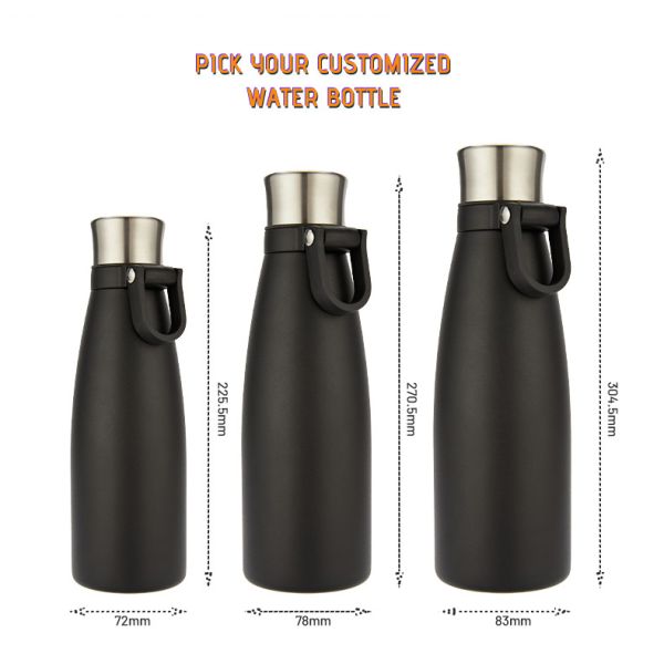 17 Oz Double Wall Stainless Steel Water Bottles Portable