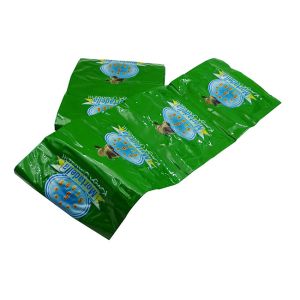 High Shrinkage PVDC Plastic Sausage Casings 100mm Caliber Logo Printing