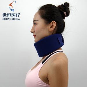 Good quality cervical spine collar breathable surgical collar adjustable soft