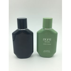 China Black Green Luxury Empty Perfume Bottles 100ml Customized on sale