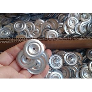 30mm Galvanized Steel Round Insulation Washer With Bevel Edge