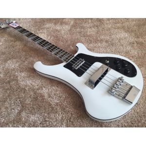 4 string bass guitar set in neckshark inlay on rosewood black ABS binding set in