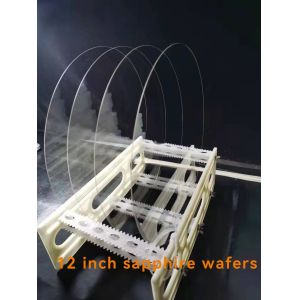 12inch 300mm No Notch Sapphire Substrate Wafer Crystal Glass High Optical