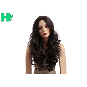 Monofilament Synthetic Glueless Long Natural Wigs For Black Women 250g