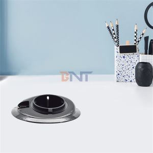 Quality Desk Top Socket for Kitchen and Office ABS PC Material and Customizable USB A C Charge for sale