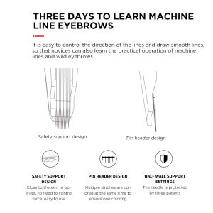 OEM Tattoo Permanent Makeup Membrane Cartridge Needles Disposable