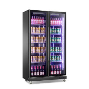 Quality Commercial Refrigeration Equipment Upright Beverage Beer Display Fridge Cooler for sale