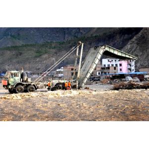 China Wheeled Load 13t Fast Erection Modular Emergency Bridge Equipment on sale