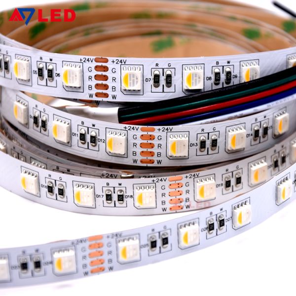 60leds/M SMD 5050 RGBW LED Strip High Lumen for Indoor Decoration Lighting