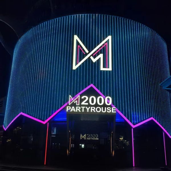 40mm DMX512 DC24V Programmable LED Pixel Light for Outdoor Waterproof Applications