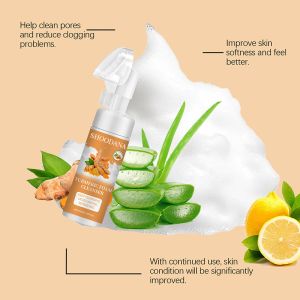 Private Label Whitening Organic Deep Cleansing Moisturizing Refreshing Lemon