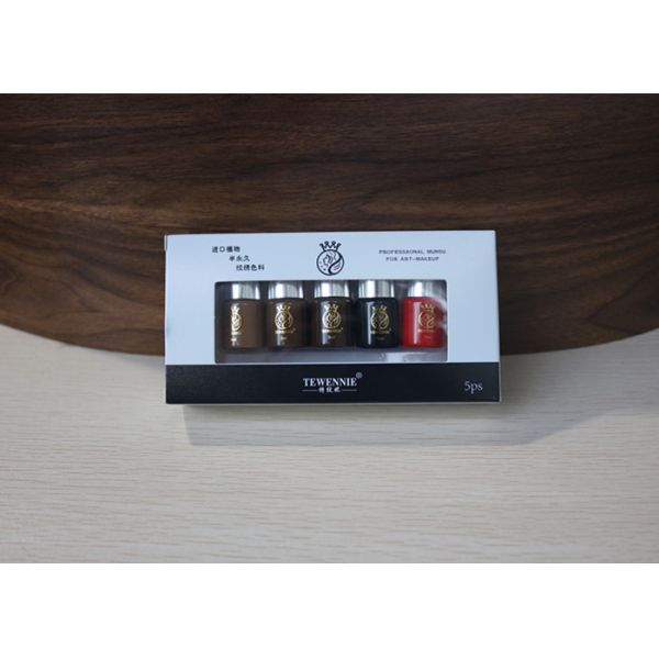 Nano Pure Organic Microbalding Pigment TEWENNIE Quality Set For Eyebrow Lip Tattoo