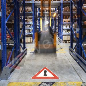 10-80V DC Waterproof Customized Warning Gobo Projector for Forklift