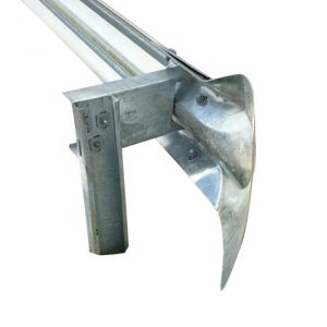 Hot Dipped Galvanized Road Steel Guardrail With ISO9001 2000 Certification
