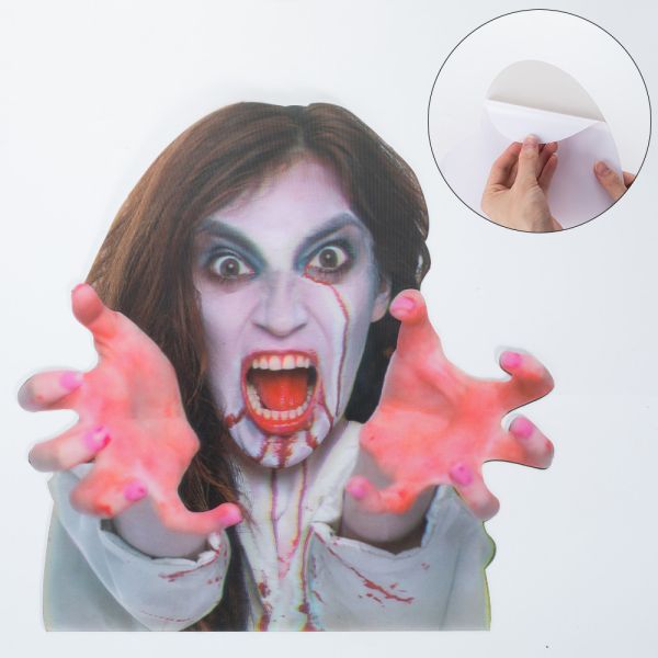 3d lenticular lens sticker / lenticular print sticker / customize 3d anime motion sticker