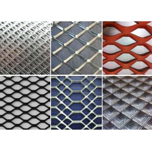 Decoration Expanded Metal Wire Mesh Light Weight Custom