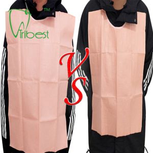 Disposable Dental Protective Wear , Waterproof Dental Patient Bibs With Tie