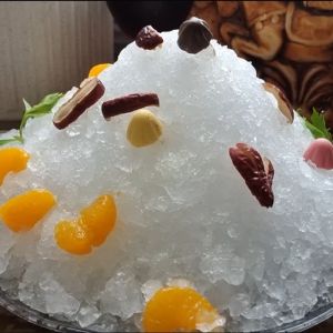 220V LZ-260 Commercial Automatic Granular Snowflake Ice Making Machine For Food