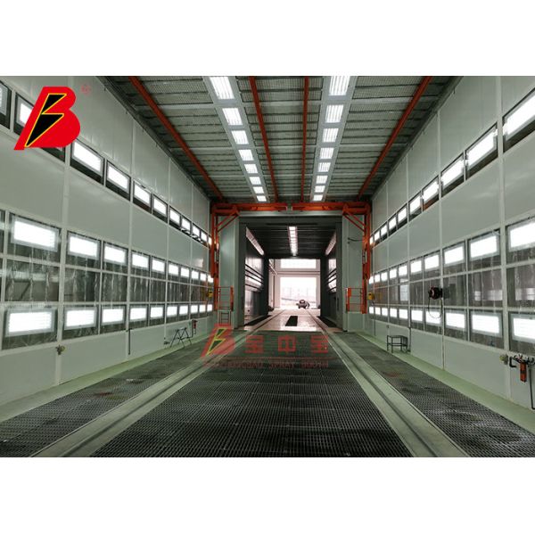 Buy Large Equipment 50um Industrial Spray Booth with Smart System at wholesale prices