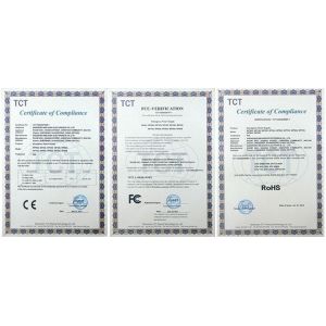 GuangZhou HongHao Photoelectric Technology Lighting CO., LTD Certifications